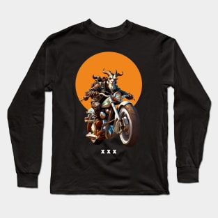 Scrambler Goat Long Sleeve T-Shirt